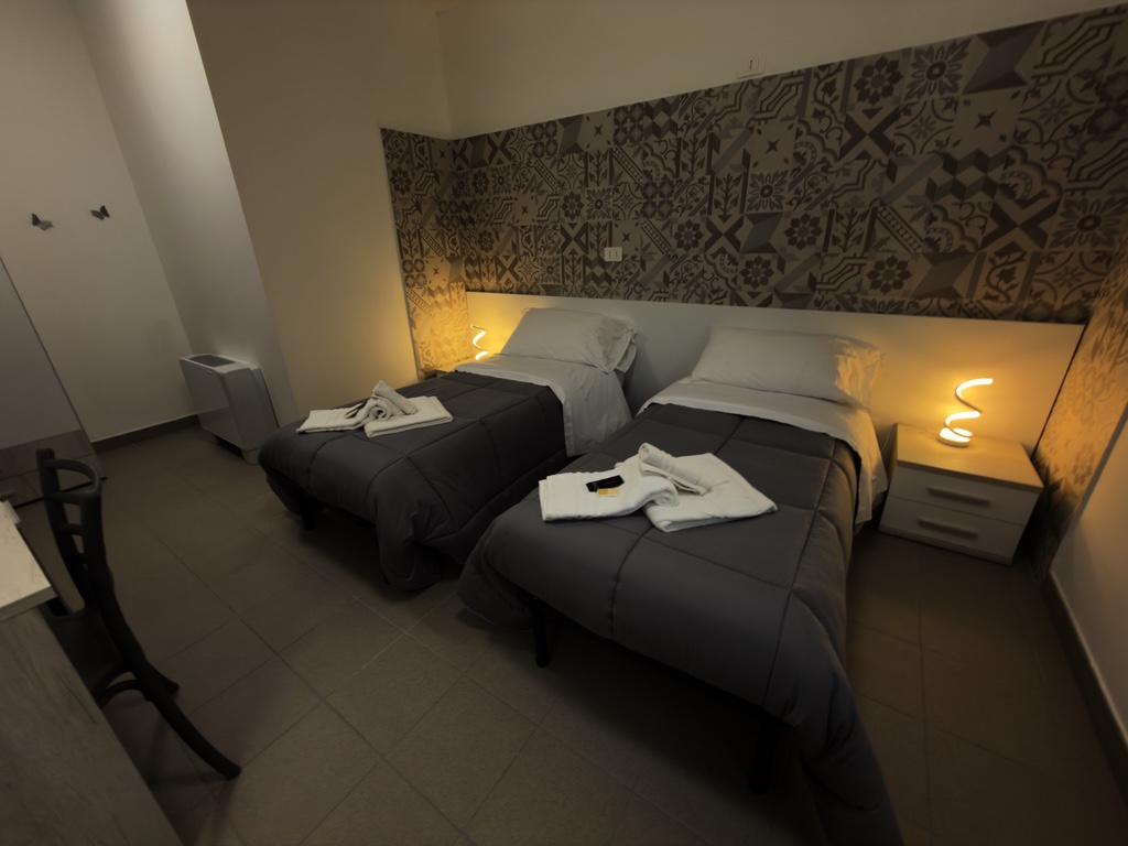 Dettagli interni della camera